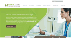 Desktop Screenshot of clinicalconnecthie.com